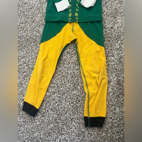 Hanna Anderson Kids Buddy The Elf Costume Long John Pajamas Set -No Hat - Picture 4 of 9